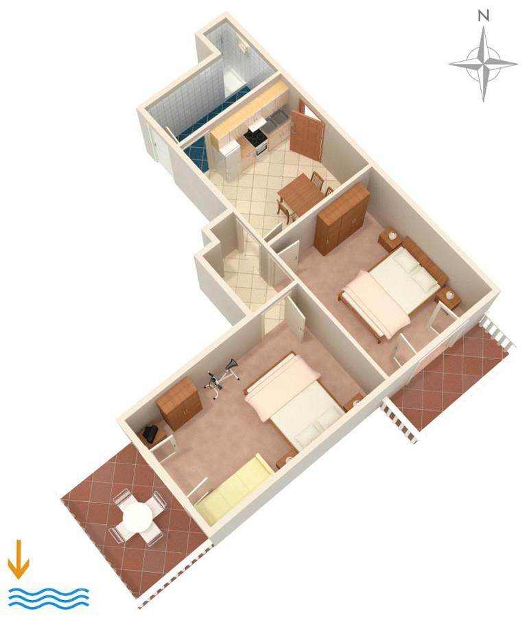 Apartments With A Parking Space Zavalatica, Korcula - 4453 Exterior foto